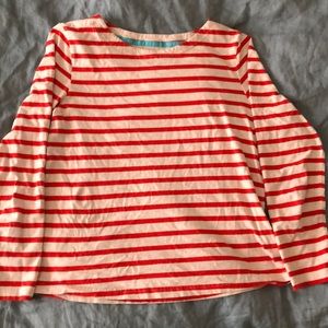 Boden boatneck stripe longsleeve size 16y